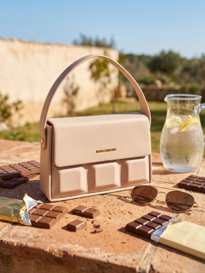 Sac à main chocolat coloré